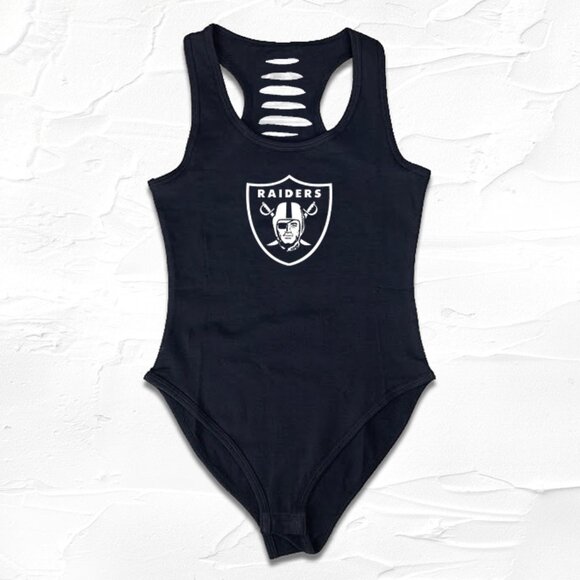 Las Vegas Raiders Football Team bodysuit Onepiece GF/mom/mothers gift, - Picture 1 of 3